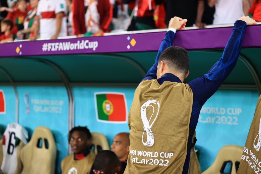 Toate camerele au fost pe el! Cum a reacționat Cristiano Ronaldo, când Marocul a deschis scorul în meciul cu Portugalia_3
