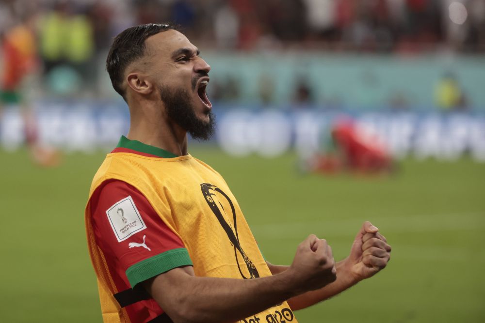 Imaginile bucuriei! Marocanii, mai fericiți ca niciodată după ce naționala a eliminat-o pe Portugalia de la Mondialul din Qatar_2