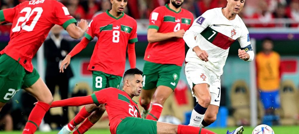 Maroc Cristiano Ronaldo Florin Caramavrov Maroc - Portugalia