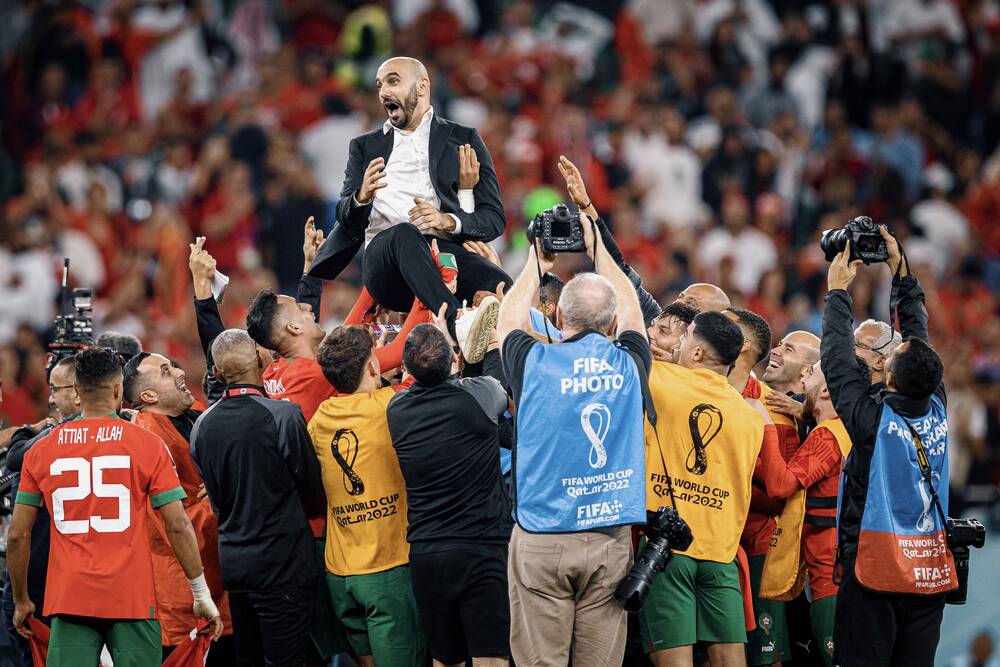 Walid Regragui, „Mourinho al Africii”: cum a schimbat istoria marocanul născut în Franța și ce adversar vrea în semifinale_4