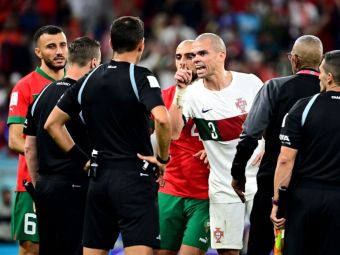 
	Pepe a &rdquo;luat foc&rdquo;, după eliminarea Portugaliei: &rdquo;E inacceptabil să avem un arbitru argentinian, după declarațiile lui Messi&rdquo;
