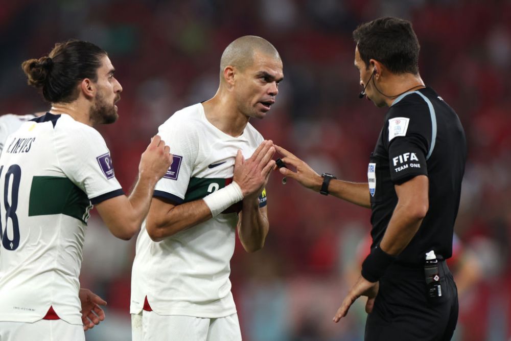 Pepe a ”luat foc”, după eliminarea Portugaliei: ”E inacceptabil să avem un arbitru argentinian, după declarațiile lui Messi”_6