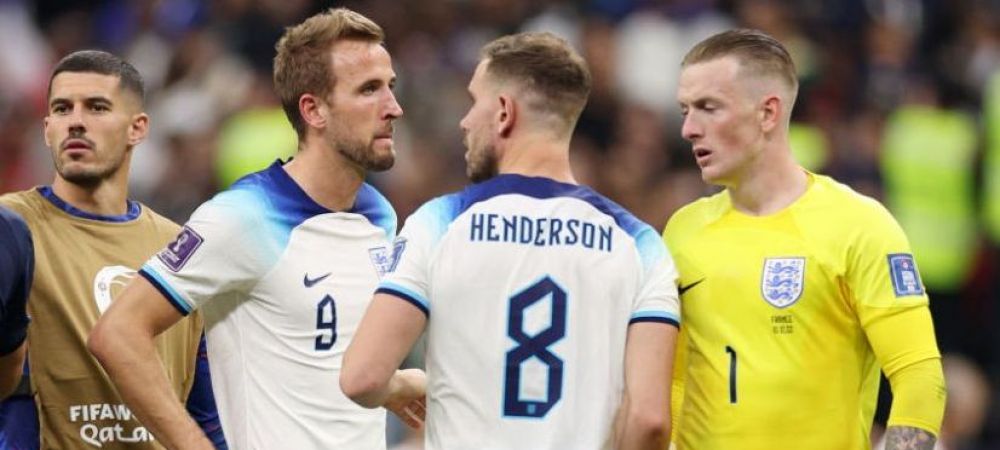 Anglia - Franta Aurelien Tchouameni Campionatul Mondial Qatar 2022 Jordan Pickford Roy Keane