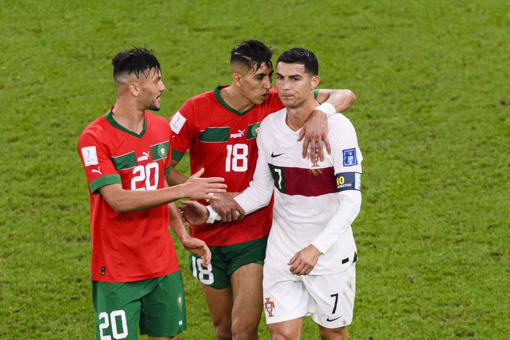 Marocanii nu l-au menajat pe Cristiano Ronaldo după victoria de la Cupa Mondială: „Unde este? Aeroportul este în partea cealaltă!”_16