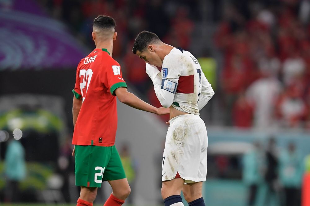 Marocanii nu l-au menajat pe Cristiano Ronaldo după victoria de la Cupa Mondială: „Unde este? Aeroportul este în partea cealaltă!”_4