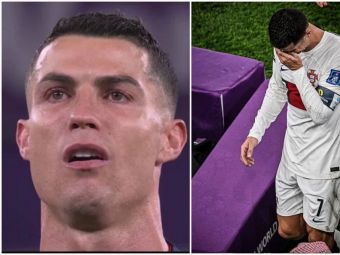 
	Imagini emoționante! Cristiano Ronaldo a început Campionatul Mondial din Qatar așa cum l-a sfârșit: plângând&nbsp;
