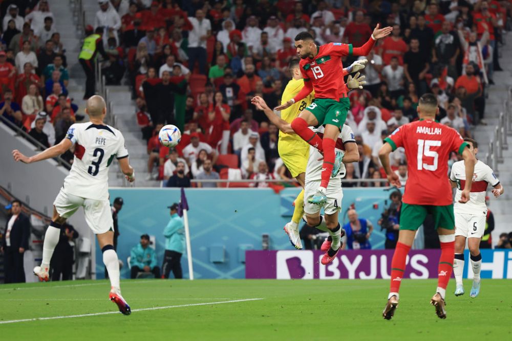 Recordul lui Cristiano Ronaldo, doborât la golul care a trimis Portugalia acasă. Cât s-a înălțat Youssef En-Nesyri la reușita sa_4