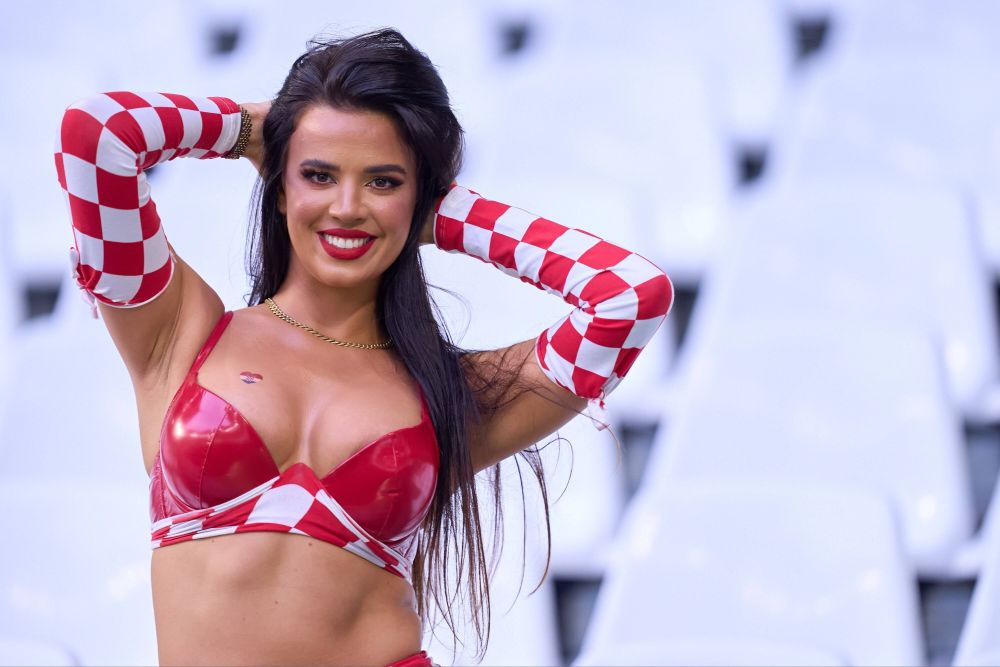 Miss Croația a reacționat, după ce a fost ”taxată” de forțele de ordine la ultimul meci din Qatar_6