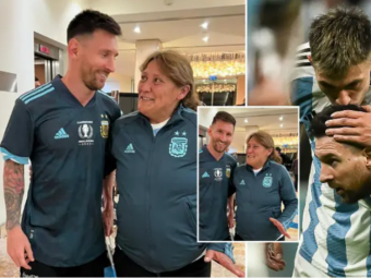 
	Reacția genială a mamei lui Lisandro Martinez când l-a întâlnit pe Lionel Messi&nbsp;
