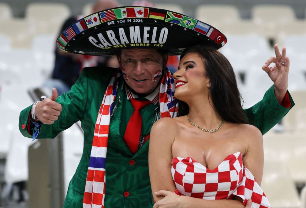 Miss Croația a surprins din nou! Cum a apărut Ivana Knoll la meciul cu Argentina_11