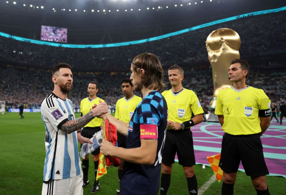 Lecție de fair-play din partea lui Luka Modric. Mesajul transmis de croat lui Lionel Messi după semifinala Argentina-Croația_1