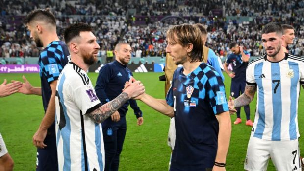 
	Lecție de fair-play din partea lui Luka Modric. Mesajul transmis de croat lui Lionel Messi după semifinala Argentina-Croația
