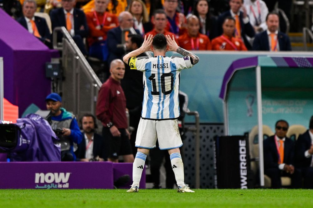 Lionel Messi l-a răzbunat pe Juan Roman Riquelme! Semnificația celebrării de la jocul cu Olanda, din sfertul Campionatului Mondial_5