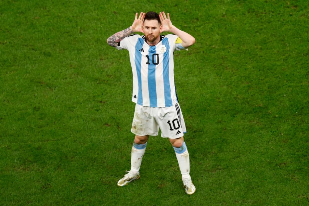 Lionel Messi l-a răzbunat pe Juan Roman Riquelme! Semnificația celebrării de la jocul cu Olanda, din sfertul Campionatului Mondial_8