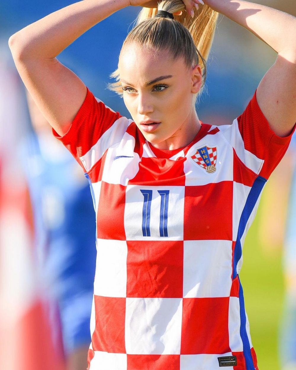 Cum a reacționat "cea mai frumoasă jucătoare de fotbal din lume" la înfrângerea Croației. Mesajul postat de fotbalistă pe Instagram_1