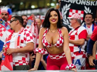 
	Ținuta mulată în care a apărut fosta Miss Croația la meciul Franța-Maroc. A fost desemnată cea mai sexy suporteră de la CM
