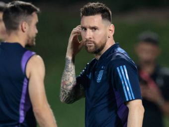 
	Bombă cu trei zile înainte de finala Cupei Mondiale! Messi a lipsit de la antrenamentul Argentinei din cauza unei accidentări
