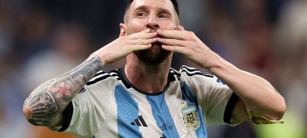 messi Argentina Campionatul Mondial din Qatar Lionel Messi