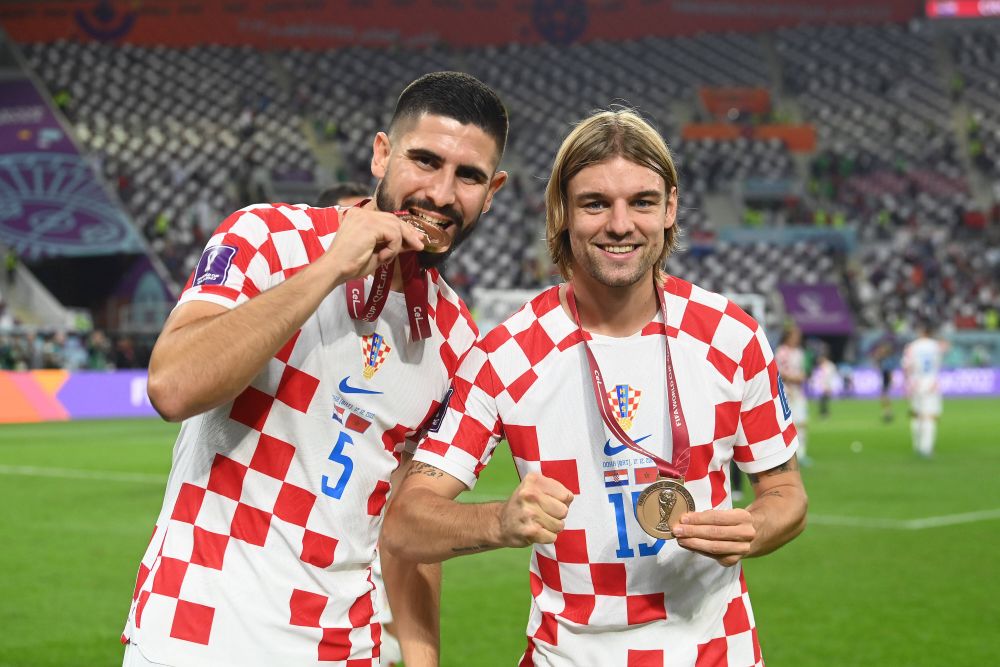 Imaginile bucuriei! Cum au fost surprinși croații după ce au câștigat bronzul la Campionatul Mondial din Qatar_2