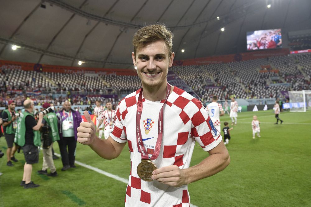 Imaginile bucuriei! Cum au fost surprinși croații după ce au câștigat bronzul la Campionatul Mondial din Qatar_13