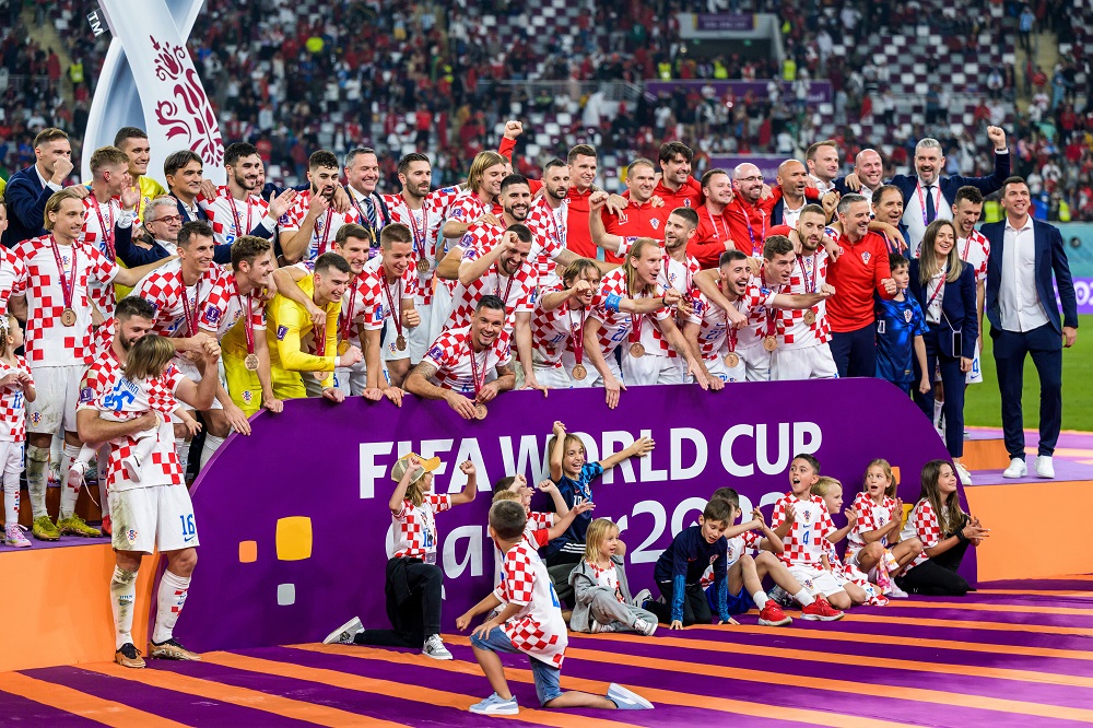 Imaginile bucuriei! Cum au fost surprinși croații după ce au câștigat bronzul la Campionatul Mondial din Qatar_19