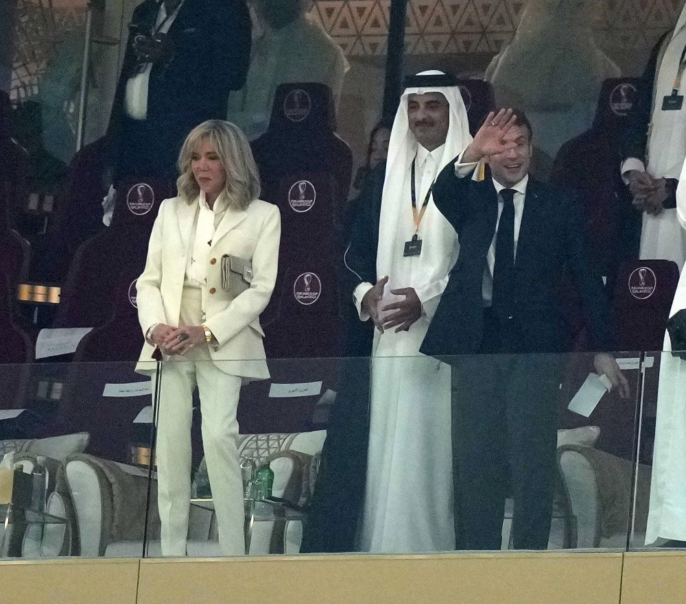Emmanuel și Brigitte Macron, suporteri de lux la finala Campionatului Mondial. Imagini spectaculoase cu cuplul prezidențial francez_2