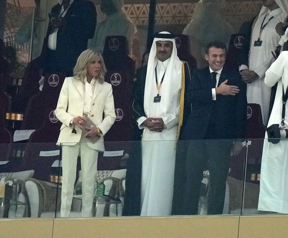 Emmanuel și Brigitte Macron, suporteri de lux la finala Campionatului Mondial. Imagini spectaculoase cu cuplul prezidențial francez_3