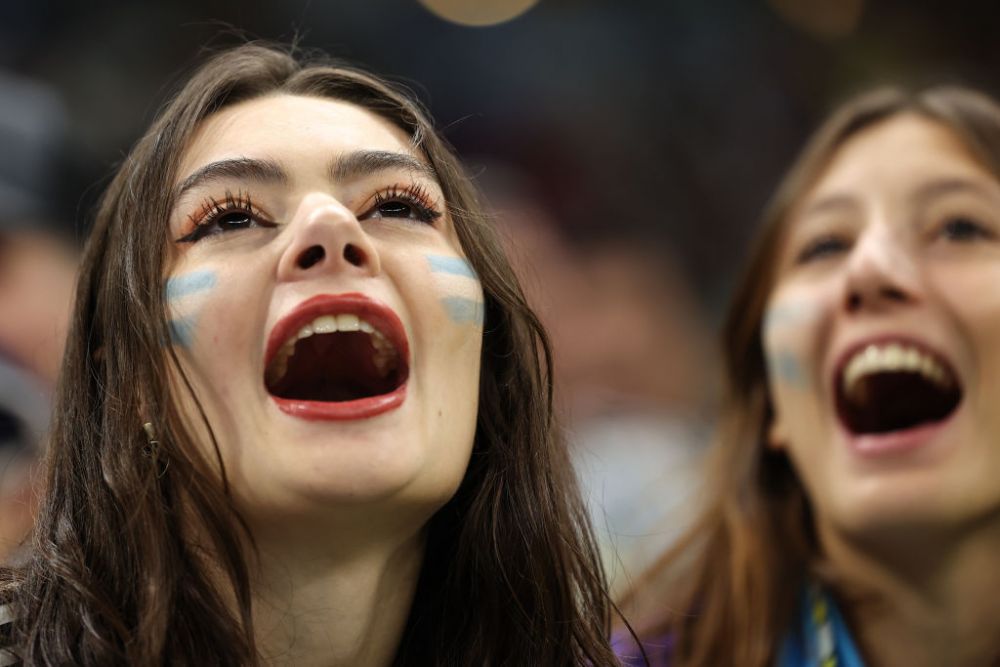 Argentiniencele au făcut show în tribune, înainte de finala Cupei Mondiale cu Franța_3