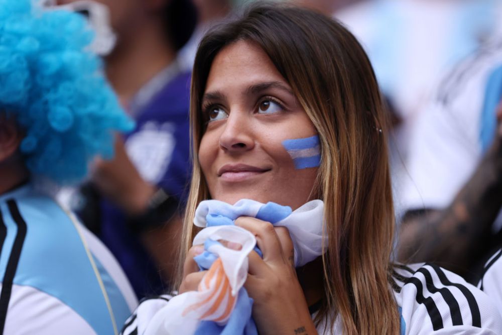 Argentiniencele au făcut show în tribune, înainte de finala Cupei Mondiale cu Franța_6