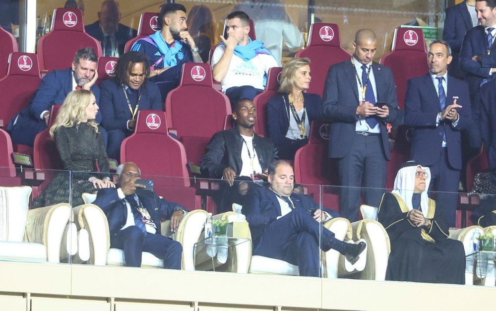 "All Star Team" în tribune la Argentina - Franța. Zlatan Ibrahimovic, lângă "greii" din Qatar + alte nume mari la finala Cupei Mondiale_8