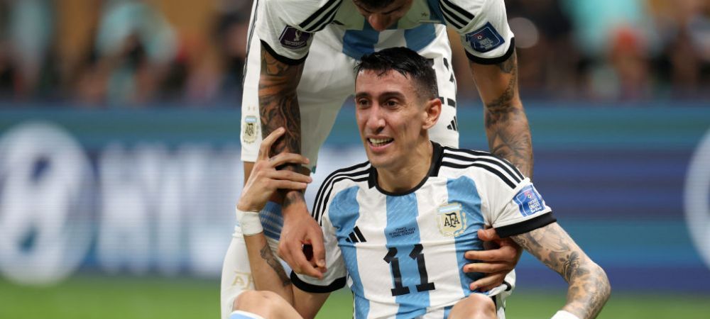 Angel Di Maria Argentina Argentina - Franta Campionatul Mondial Qatar 2022 finala campionat mondial