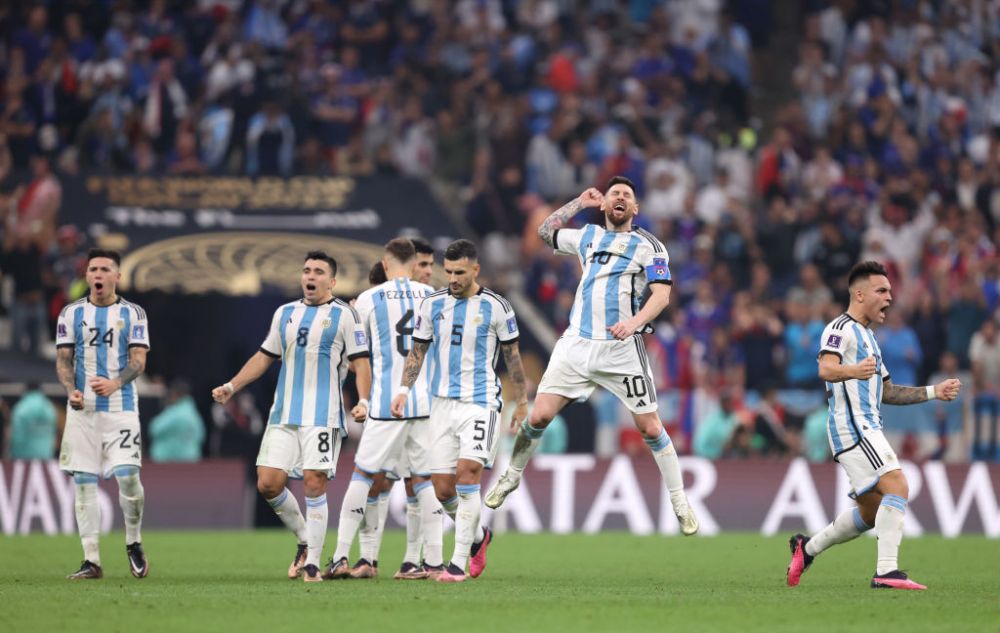 Imaginile bucuriei! Cum a reacționat Lionel Messi imediat după penalty-ul decisiv transformat de Gonzalo Montiel în finala mondială_16