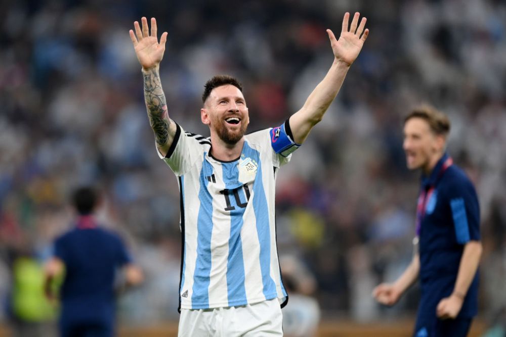 Imaginile bucuriei! Cum a reacționat Lionel Messi imediat după penalty-ul decisiv transformat de Gonzalo Montiel în finala mondială_17