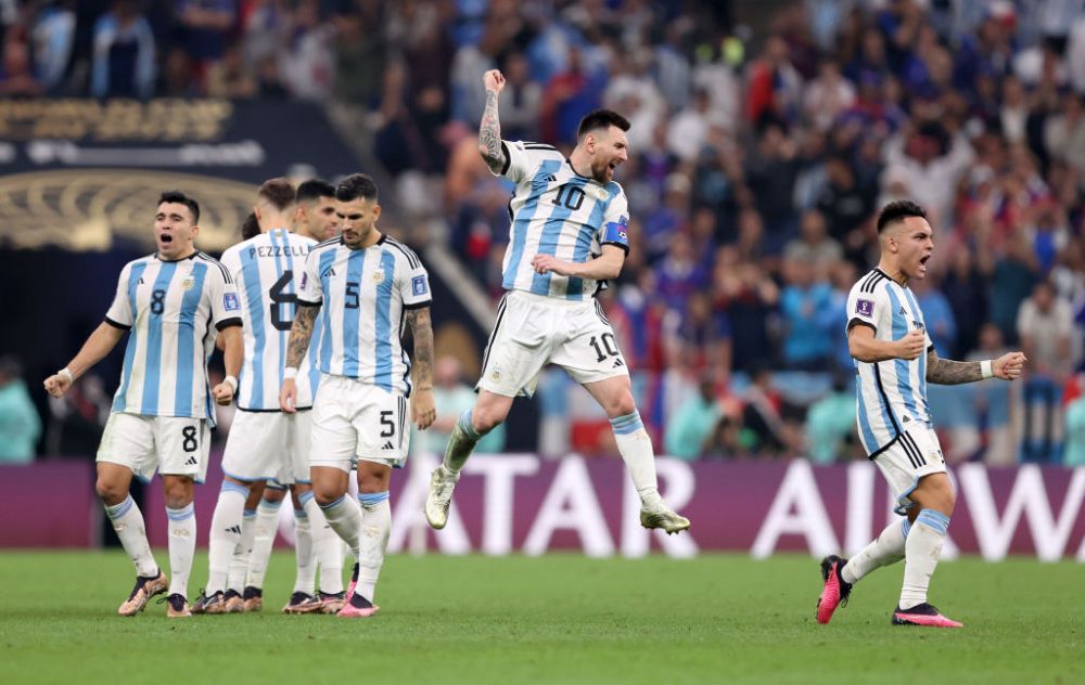 Imaginile bucuriei! Cum a reacționat Lionel Messi imediat după penalty-ul decisiv transformat de Gonzalo Montiel în finala mondială_3