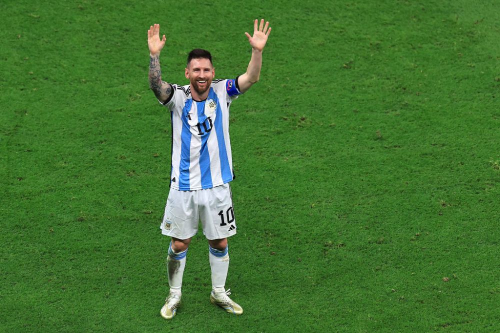 Imaginile bucuriei! Cum a reacționat Lionel Messi imediat după penalty-ul decisiv transformat de Gonzalo Montiel în finala mondială_7