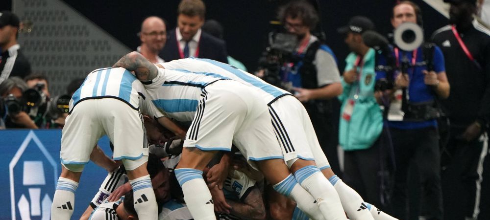 Argentina - Franta Argentina Campioana Mondiala presa din argentina qatar 2022