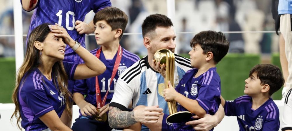 Lionel Messi Antonela Roccuzzo Argentina Campionatul Mondial de Fotbal Campionatul Mondial Qatar 2022