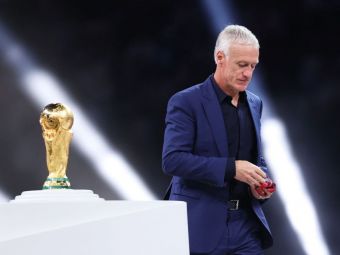 
	Reacția lui Didier Deschamps după ce Franța a pierdut titlul mondial la loviturile de departajare, în fața Argentinei

