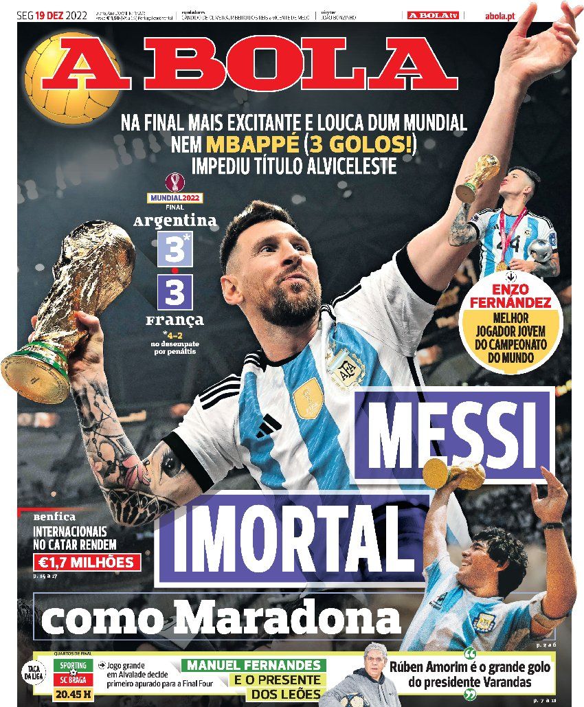 Leo Messi, pe prima pagină a ziarelor lumii: "D10S există / Trofeul e în mâinile lui Dumnezeu / A terminat fotbalul"_17