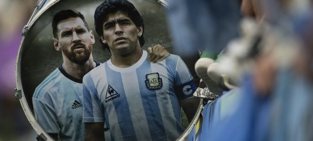Lionel Messi Argentina diego maradona Franta