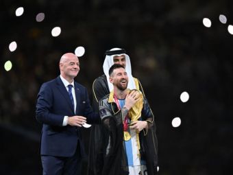 
	Qatarul, apărat după gestul controversat cu Leo Messi: &quot;Au cheltuit degeaba 200 de miliarde? Aveau dreptul să-i pună mantia&quot;
