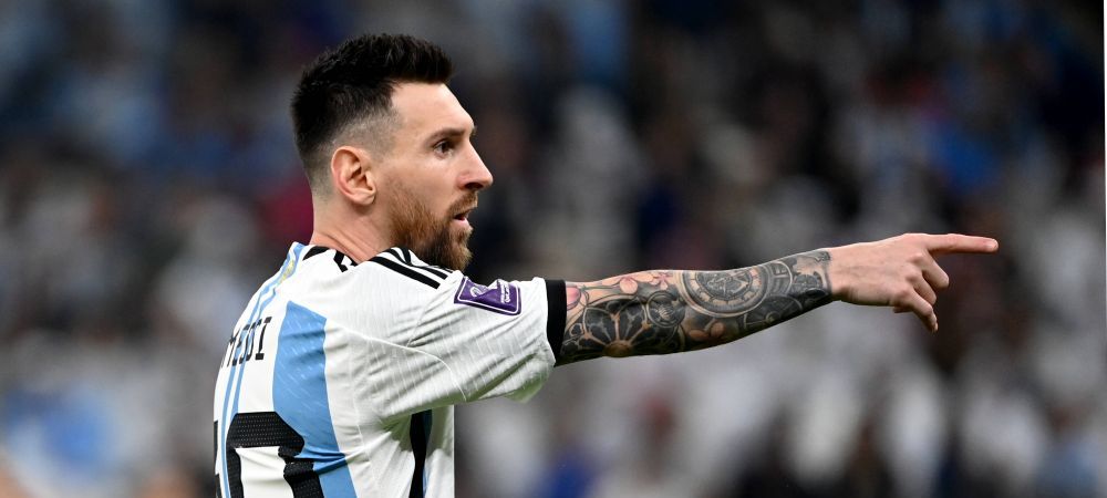 Lionel Messi Campionatul Mondial din Qatar finala CM 2022 nationala argentinei