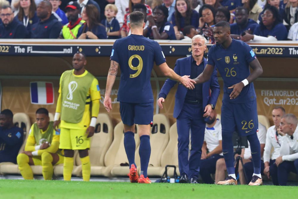 Motivul pentru care Olivier Giroud și Ousmane Dembele au fost schimbați în minutul 41 în finala Campionatului Mondial _2
