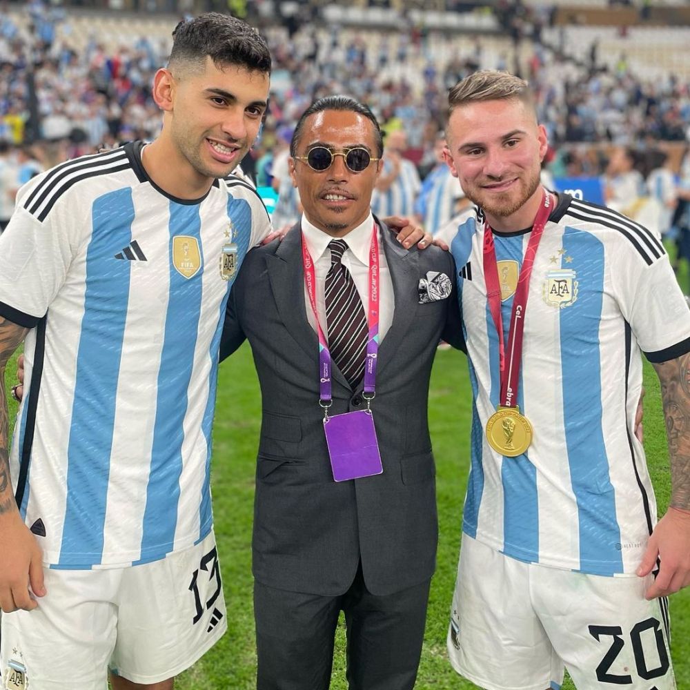 Apariția neașteptată de la petrecerea Argentinei a stârnit controverse: ”Mi-ar plăcea să aud explicația FIFA”_5