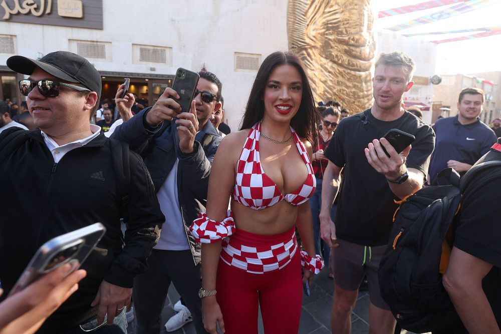 Nimeni nu a recunoscut-o! Cum a apărut Miss Croația la finala Cupei Mondiale_50