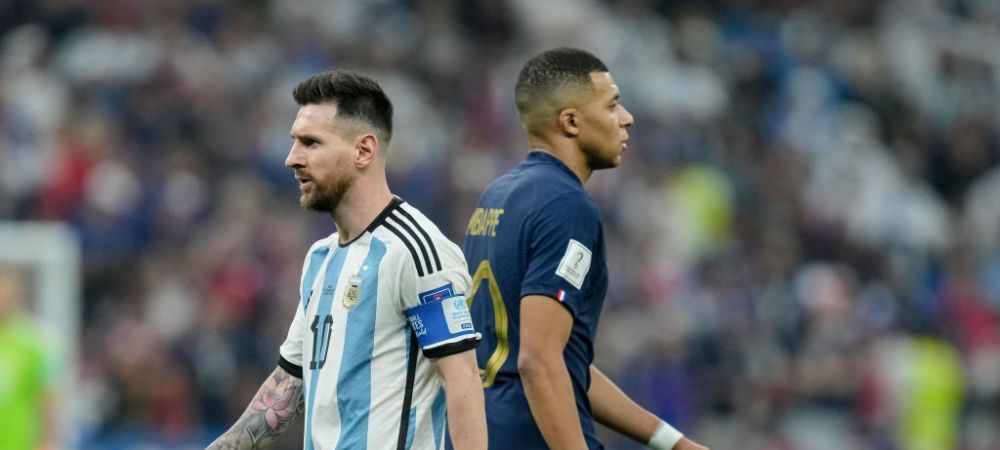 Lionel Messi Argentina - Franta Campionatul Mondial de Fotbal Campionatul Mondial Qatar 2022 kylian mbappe