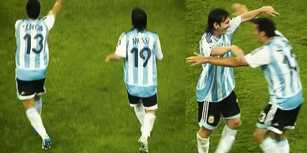 Atunci vs. Acum: o poveste ca-n basme! Imagini de colecție cu Messi și Scaloni din 2006, de la prima participare la Mondial a lui Leo_1