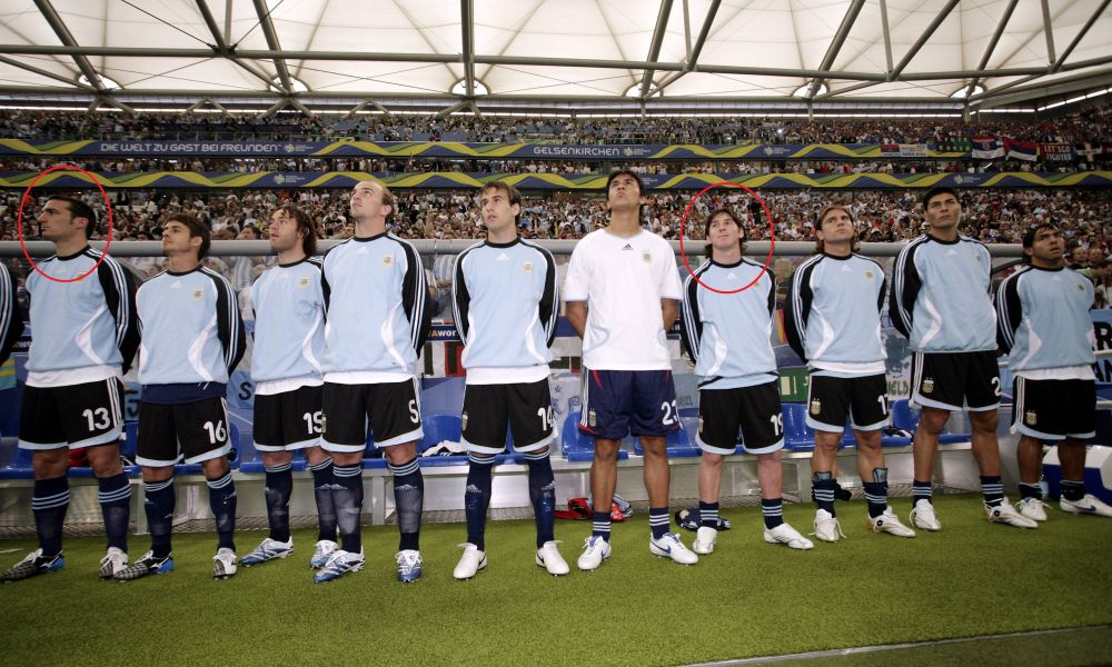 Atunci vs. Acum: o poveste ca-n basme! Imagini de colecție cu Messi și Scaloni din 2006, de la prima participare la Mondial a lui Leo_2