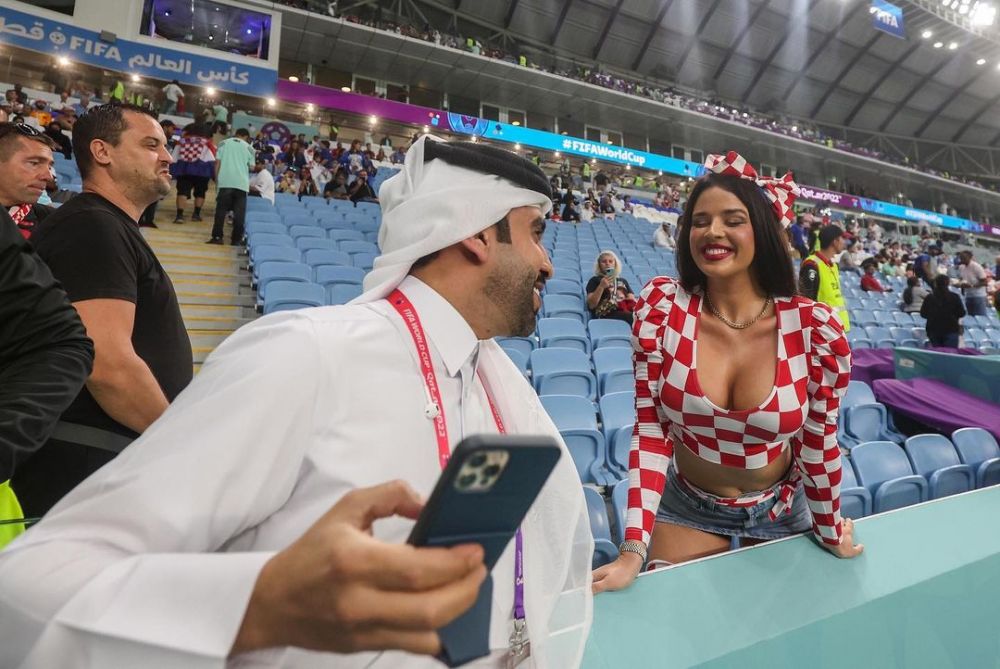 Miss Croația a transmis un mesaj pentru România, după ce a făcut senzație la Cupa Mondială din Qatar_11