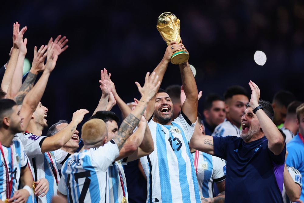 Suma pe care a câștigat-o Sergio Aguero la pariuri, după ce Argentina a cucerit Mondialul: "Abia acum am realizat!"_4